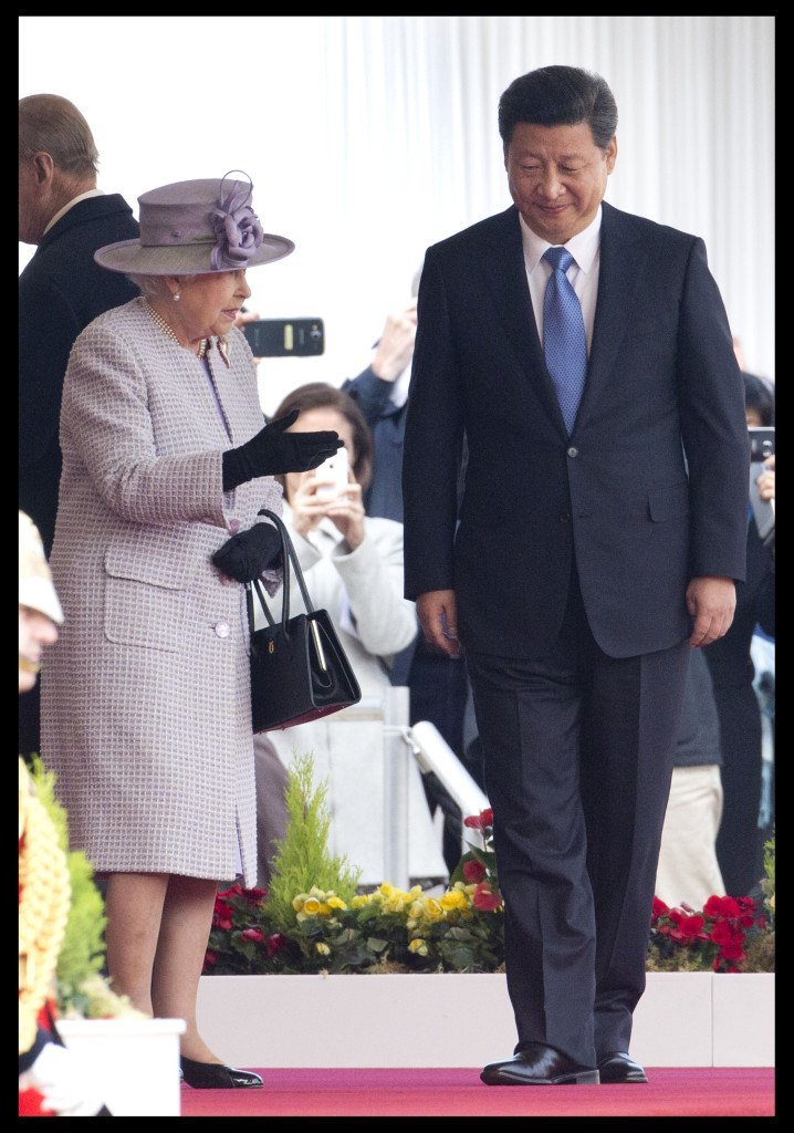 Queen & Prince Charles President of China to UK for State Visit