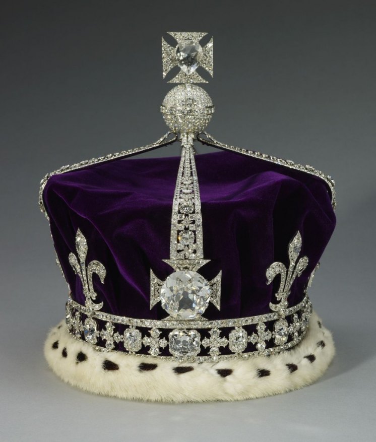 Queen Elizabeth, The Queen Mother's Crown. Royal Collection Trust/© Her Majesty Queen Elizabeth II 2014