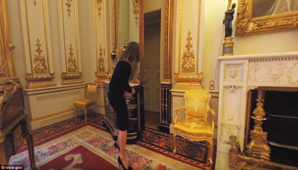 Curators and members of the Palace staff assist in showing visitors the best parts.