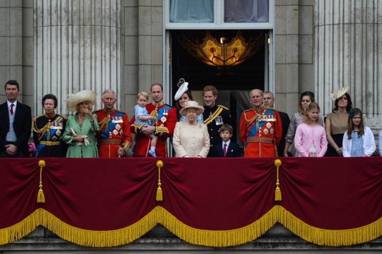 The Duchess of Cornwall and The Duchess of Cambridge leave Buckingham Palace. The Army performed its finest display of military pageantry to celebrate the Official Birthday of Her Majesty The Queen today on Horse Guards Parade in London. One thousand one hundred soldiers from the Household Division were joined by almost 250 immaculately groomed military horses, six blindingly polished First World War 13-Pounder Guns and 350 military musicians at the ancient annual ceremony known as Trooping the Colour. The Royal family watched from the balcony of Wellingtons office, and more than 8,500 guests including the Prime Minister, foreign dignitaries, and Defence Chiefs of Staff, filled the stands on Horse Guards, while tens of thousands of the public lined the route, as The Royal Colonels: The Duke of Edinburgh, The Duke of Kent, The Prince of Wales, The Duke of Cambridge, and The Princess Royal, accompanied Her Majesty in stately procession down the Mall to inspect the Parade. The Queens Birthday Parade, more popularly known as Trooping the Colour, is a great British tradition and one of the most complex and labour intensive events the military stages. Countless hours of planning and preparation go into making sure that the final result is as close to perfection as humanly possible in honour of Her Majesty, their Colonel in Chief. Photographer: Cpl Timothy Jones RLC Crown Copyright