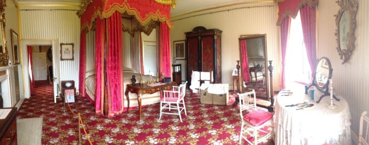 The State Bedroom, where Victoria stayed as a Princess.