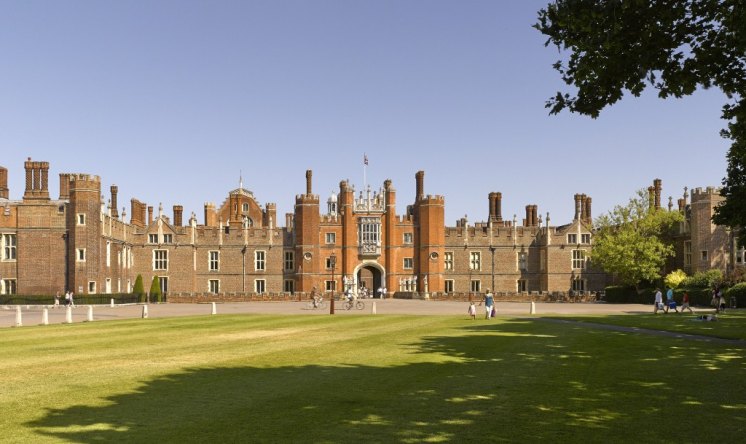 Henry VIIIs tiltyard Towers have been discovered at his famous Hampton Court Palace. HRP)