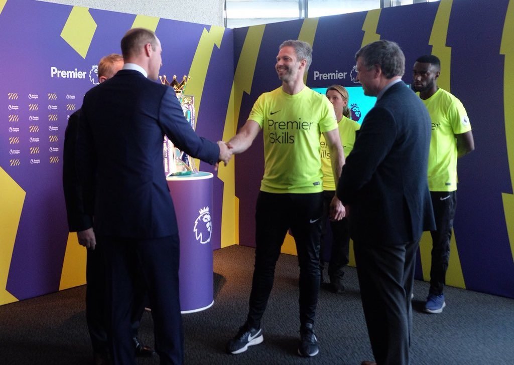 The Duke meeting Premier Skills Head Coaches